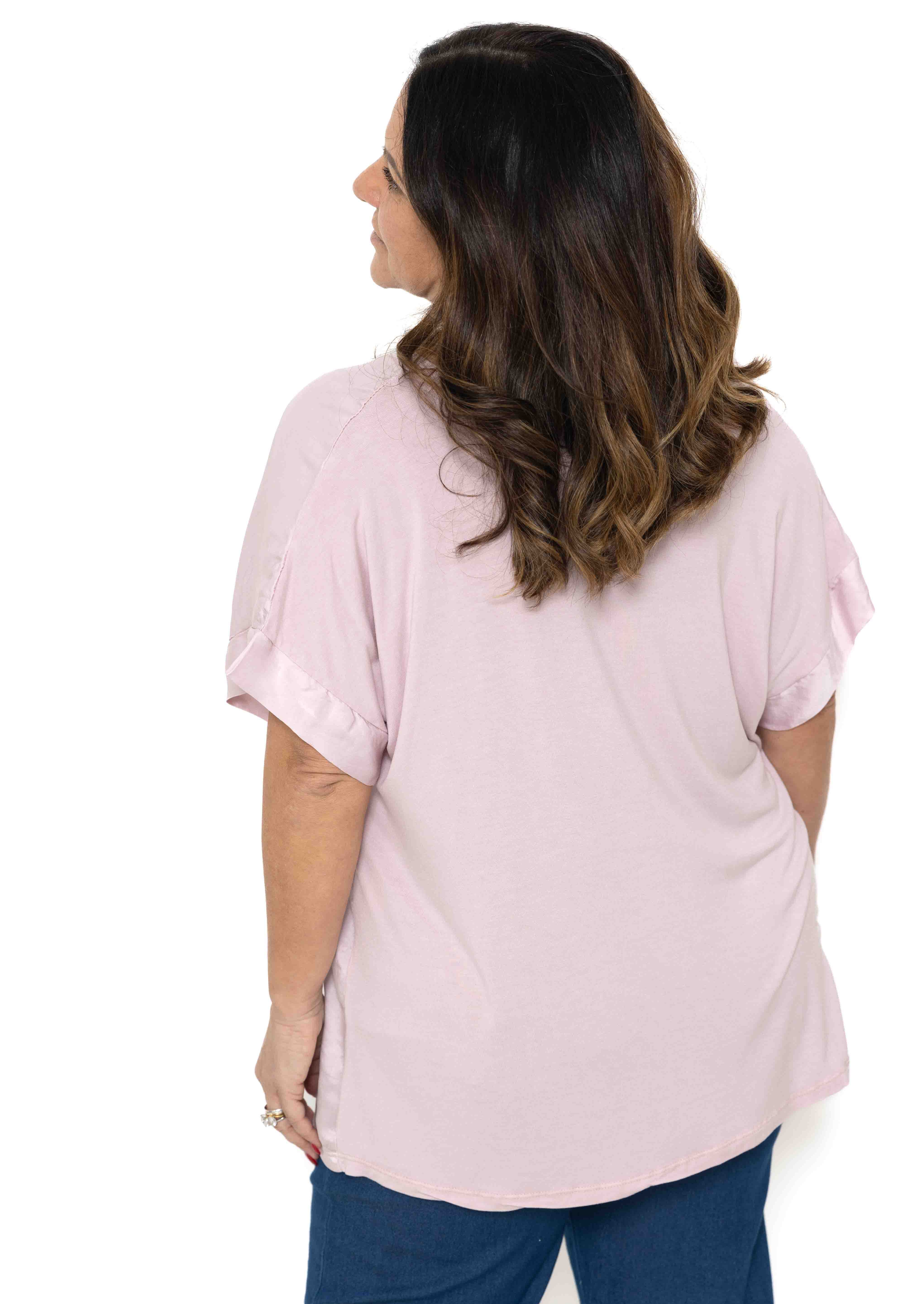 Set 2 Maglia Gabriella scollo a V manica corta - Numa Milano