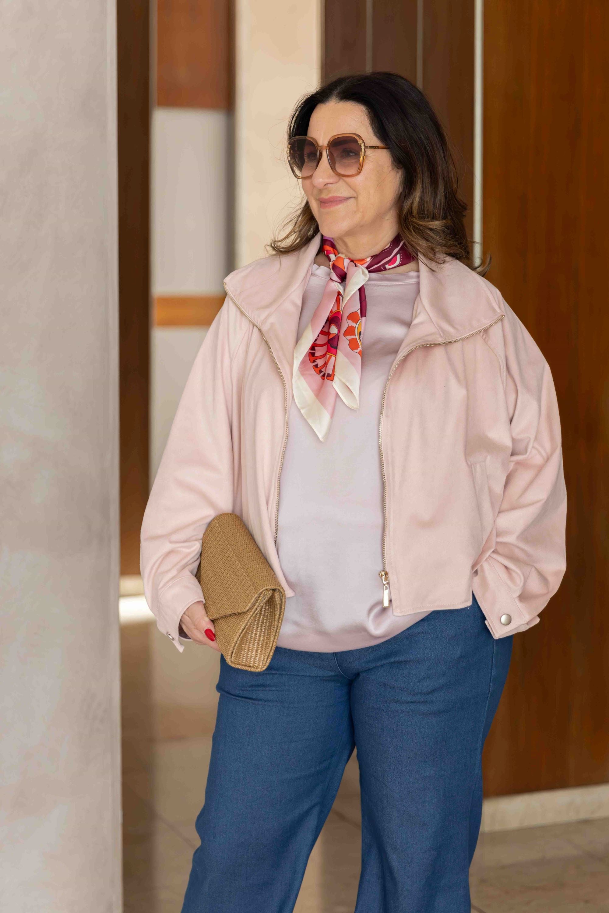 Foulard in viscosa