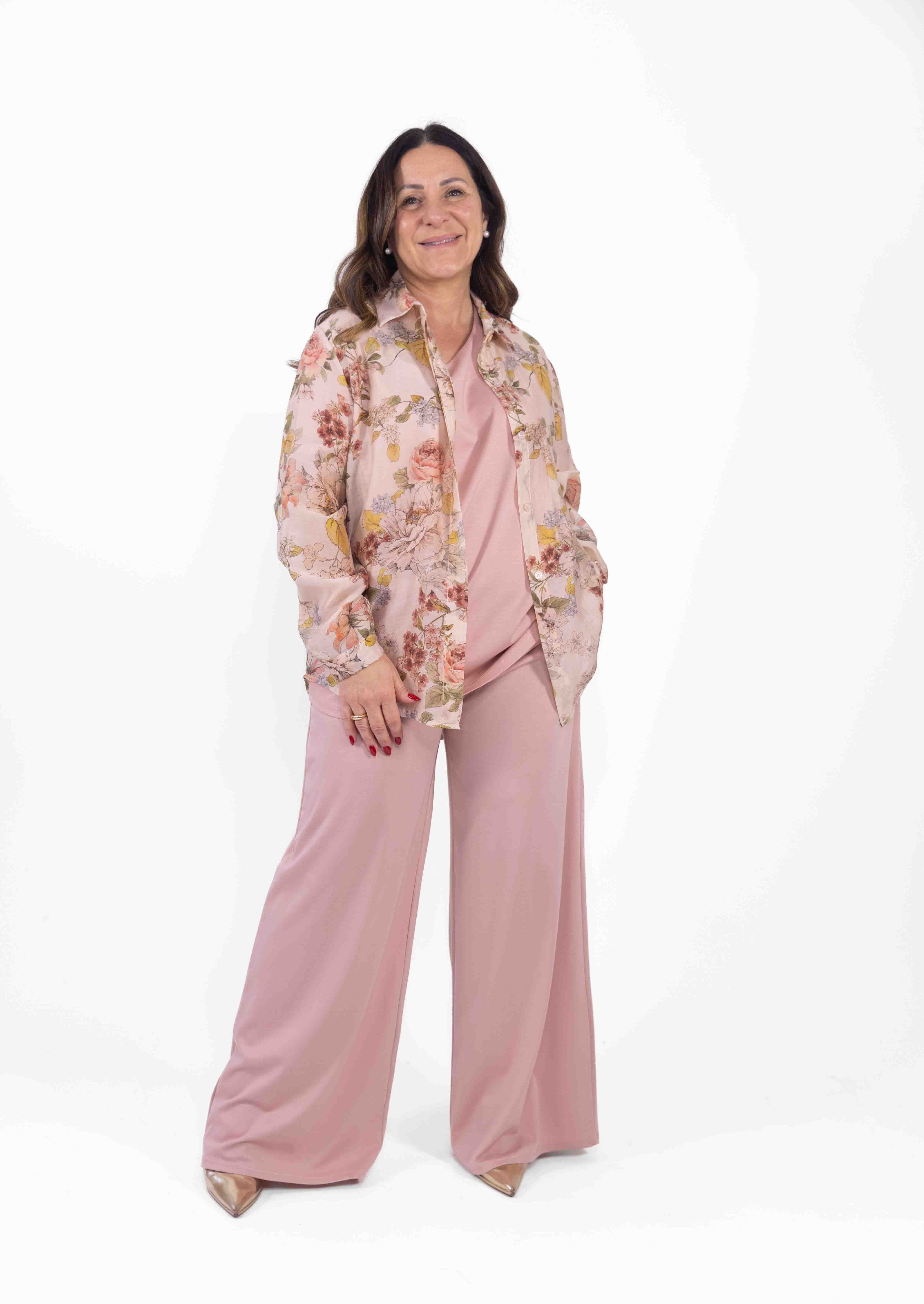 Camicia Cinzia fantasia floreale