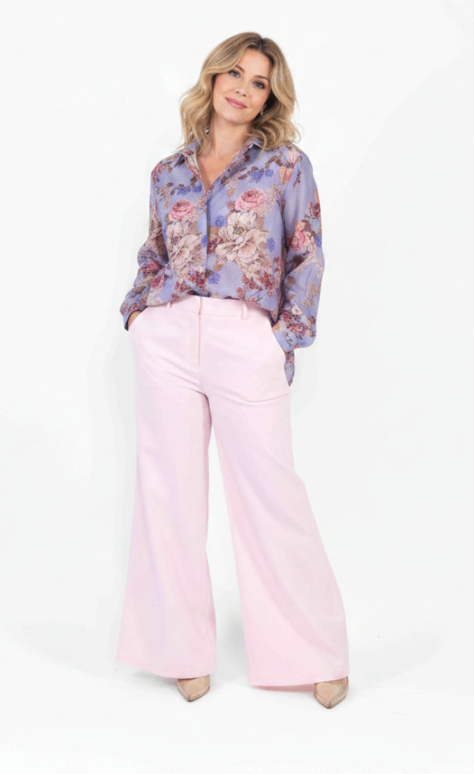 Camicia Cinzia fantasia floreale