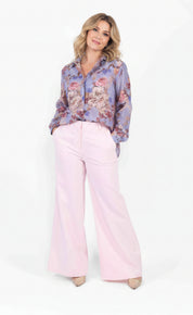 Camicia Cinzia fantasia floreale
