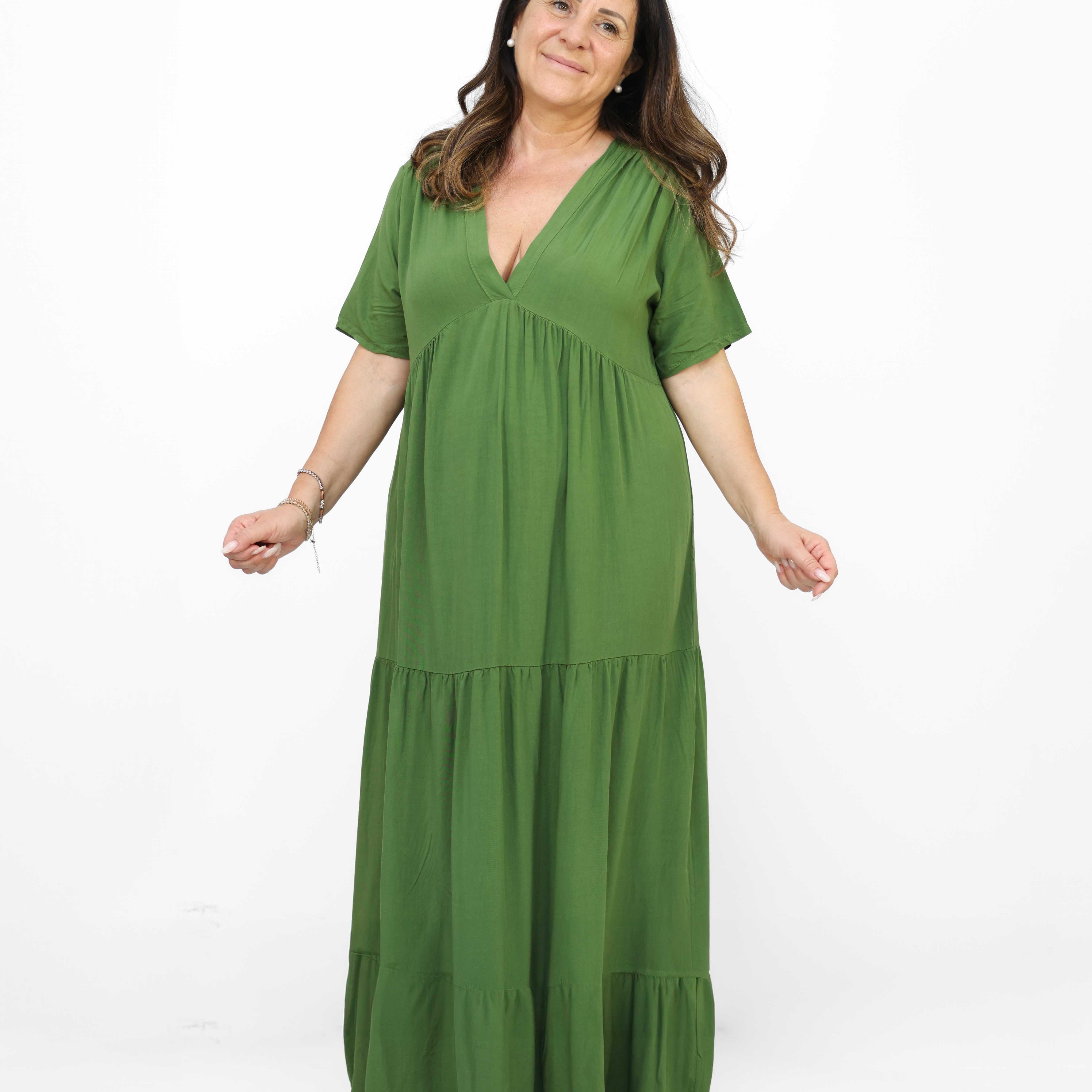Vestito Odette a balze - Numa Milano