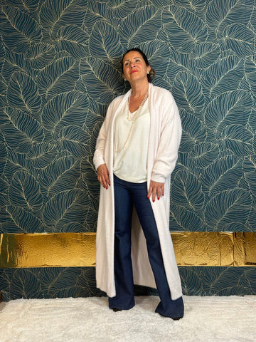 Cardigan coccoloso lungo Arianna