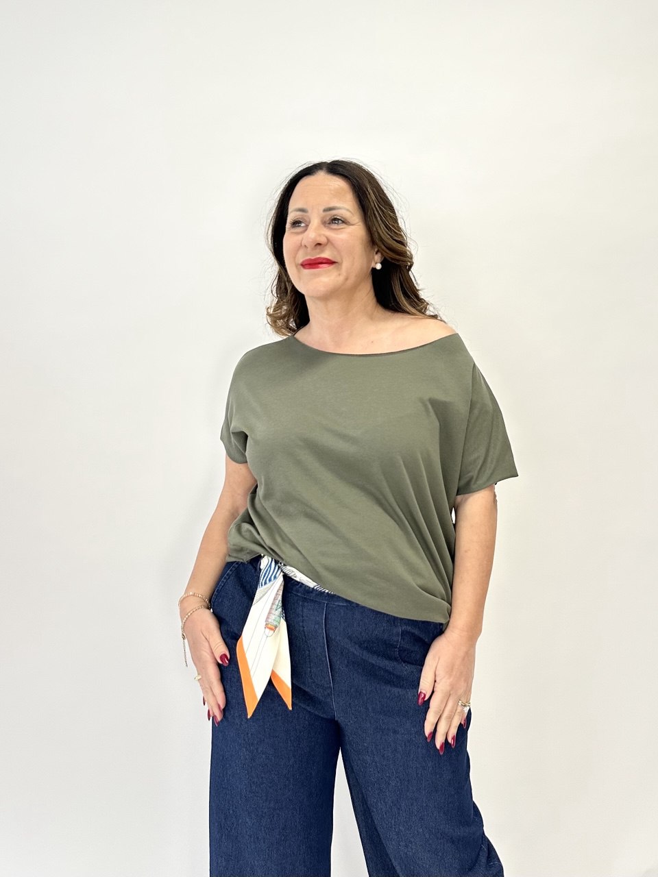 Box 2 Maglie Annalisa manica corta in cotone