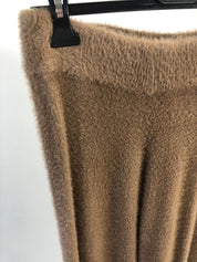 Pantalone tessuto effetto peluche