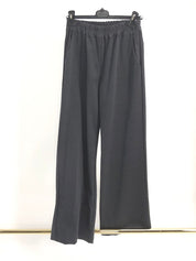 Pantalone con elastico in vita e tasche