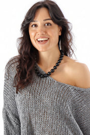 Collana Numa girocollo con perle - Numa Milano