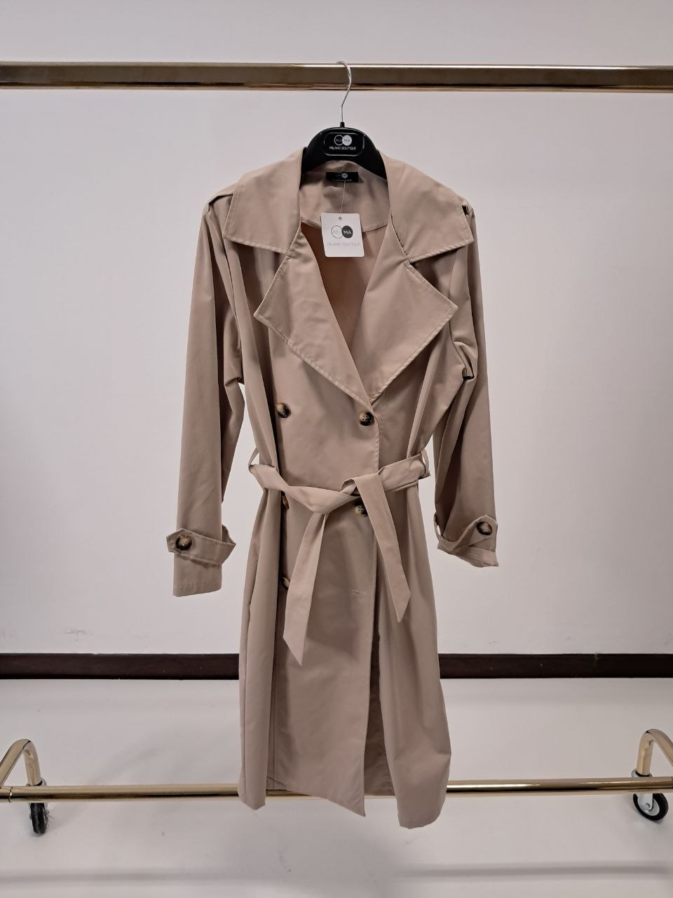 Trench doppio petto