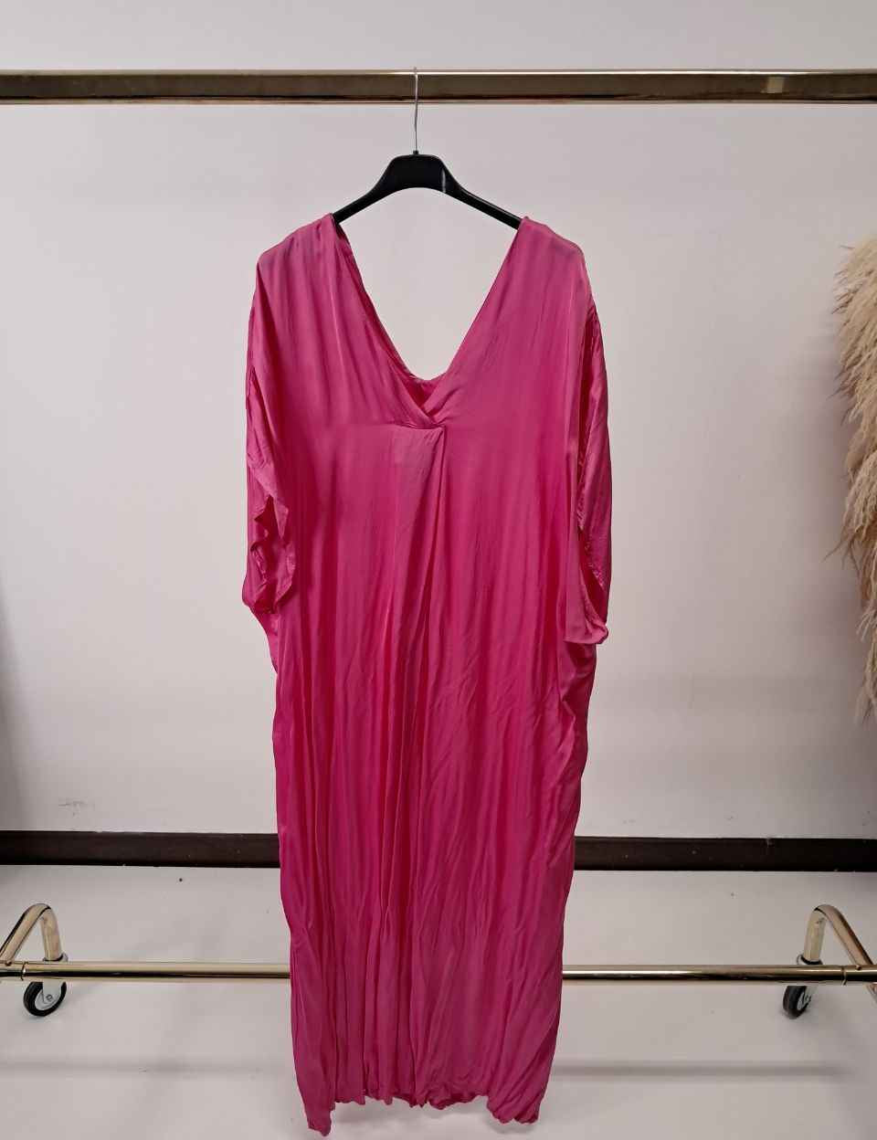 Vestito in viscosa sollo a V