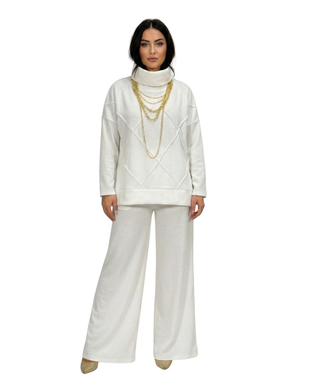 Completo Lea in calda viscosa