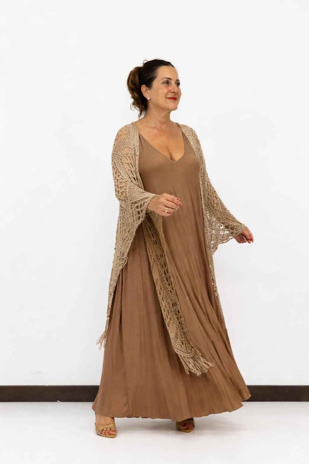 Completo Vestito Morena con Scialle Nadia