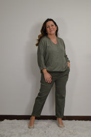 Completo Pantalone Eloisa con maglia Daniela