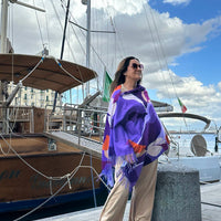 Patrizia poncho shawl