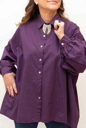 Box 2 Camicia Vera in cotone manica a sbuffo