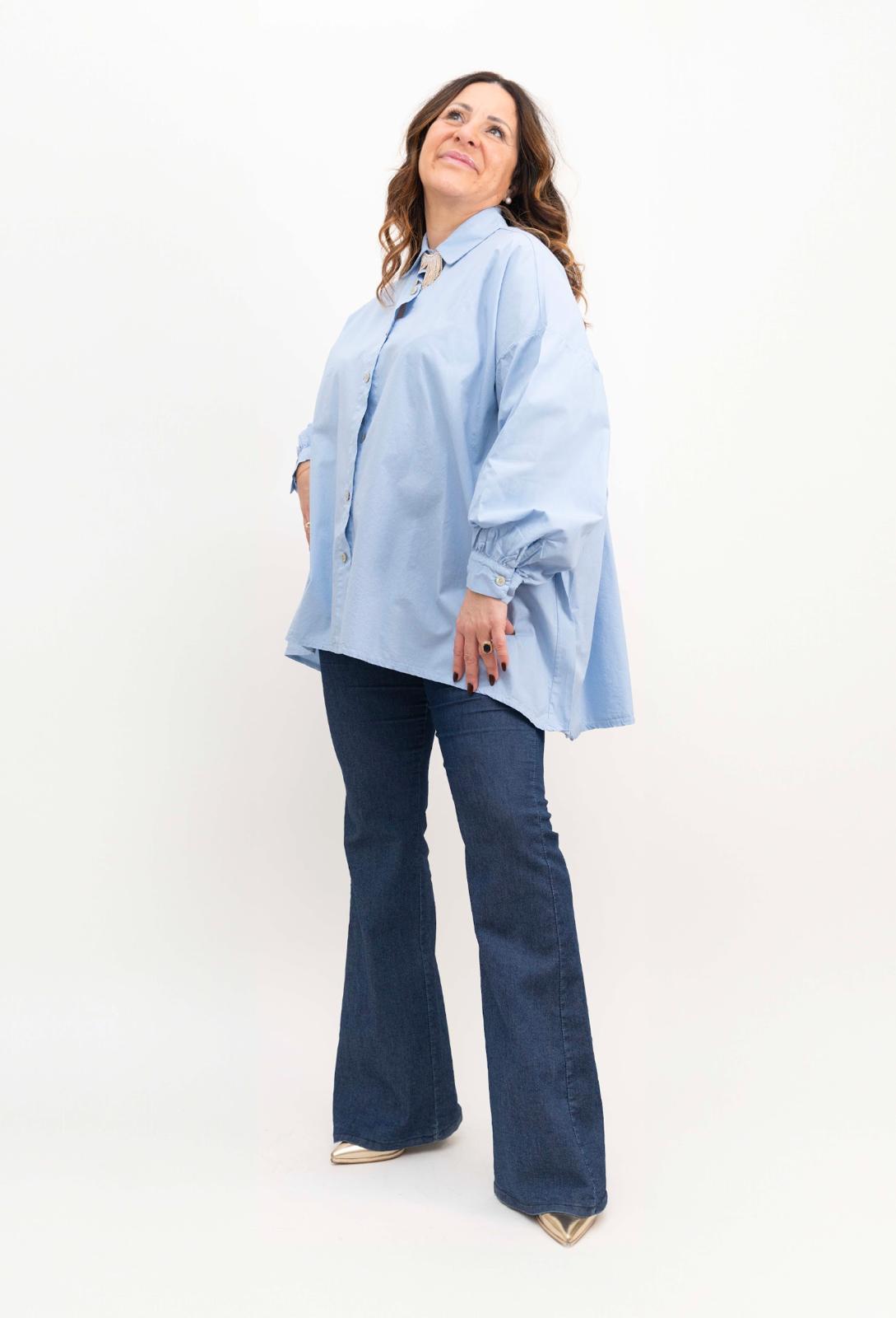 Box 2 Camicia Vera in cotone manica a sbuffo