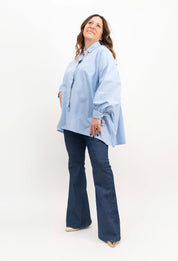 Box 2 Camicia Vera in cotone manica a sbuffo
