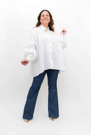 Box 2 Camicia Vera in cotone manica a sbuffo