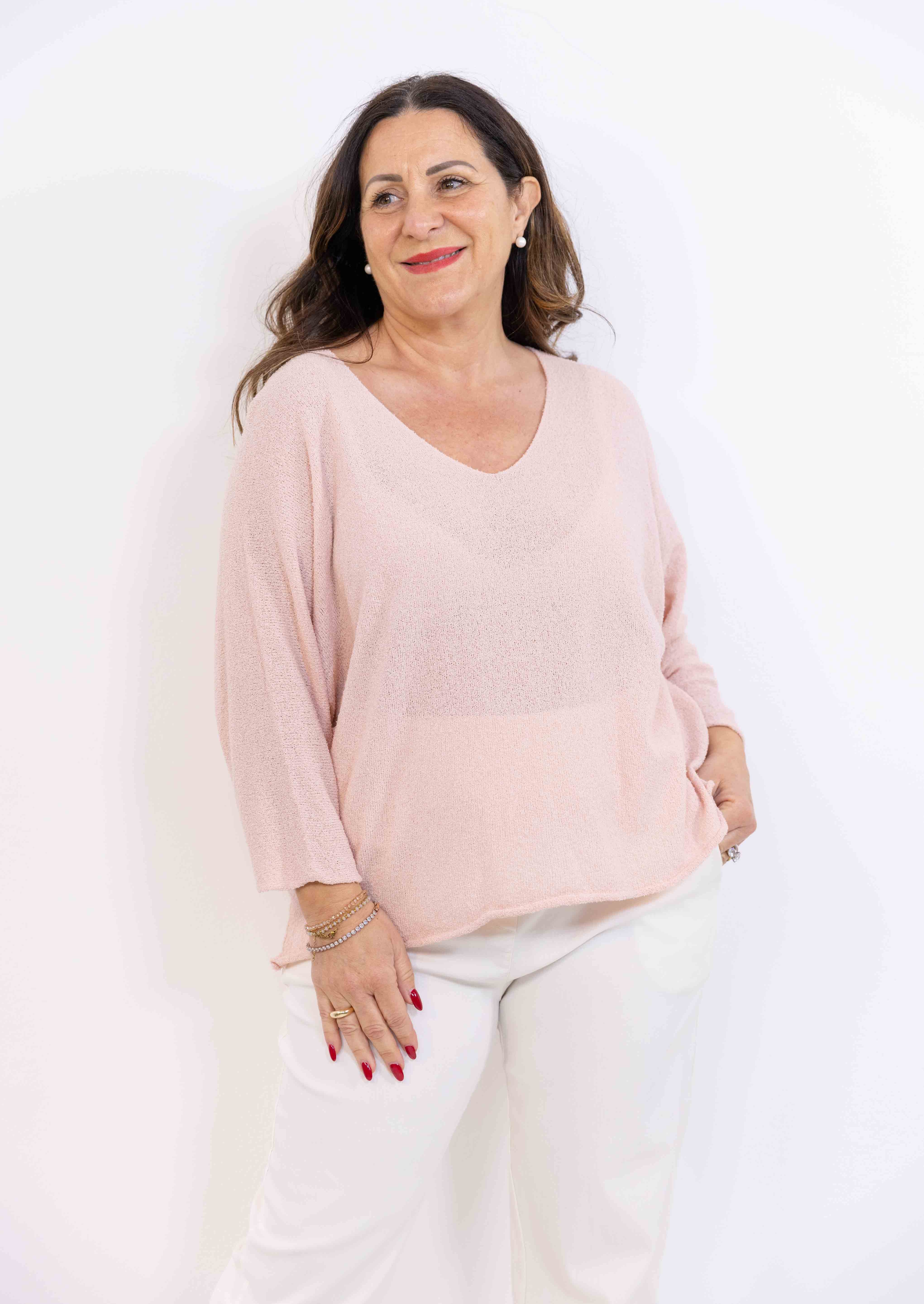 Maglia Fiorenza rosa