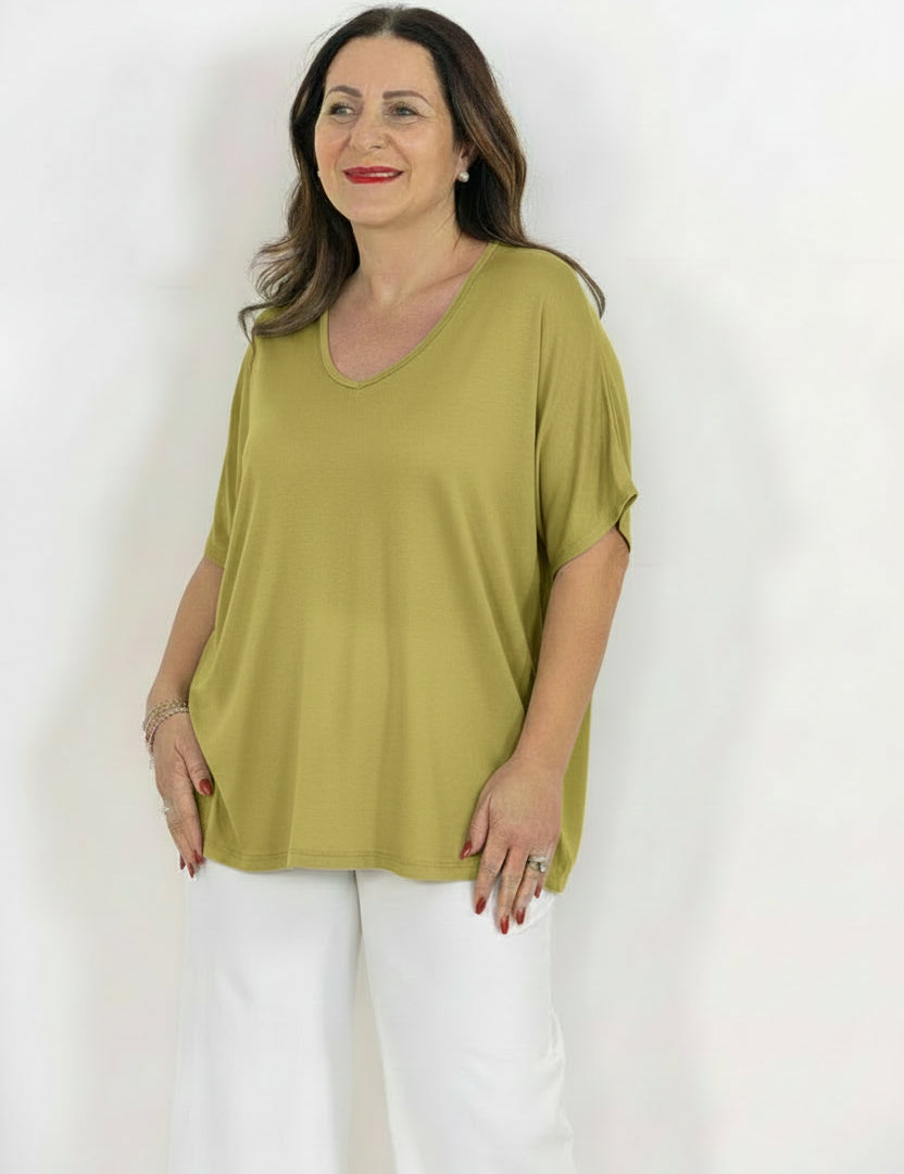 Maglia Franca pistacchio