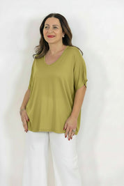 Set 2 Maglia Franca scollo a V manica corta - Numa Milano