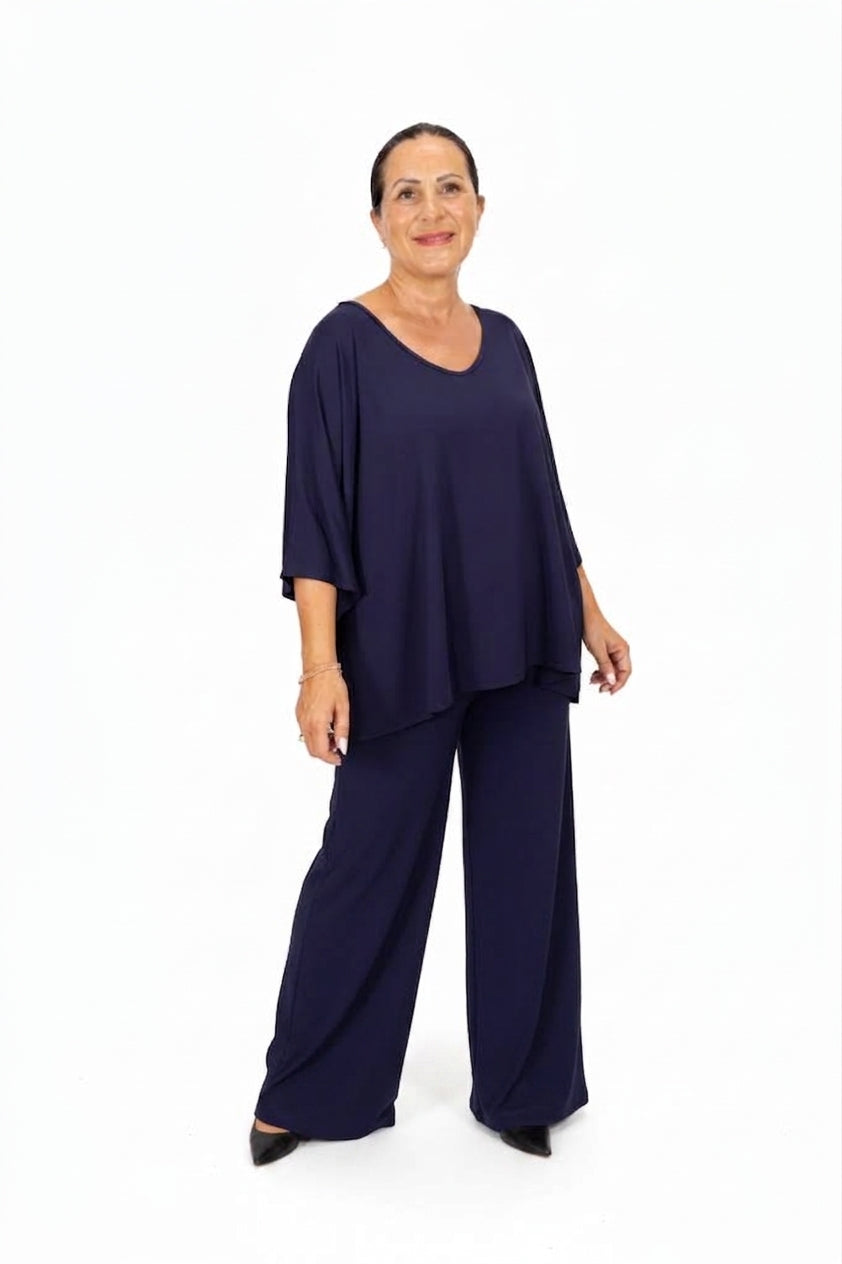 Completo Maglia Marina con Pantalone Nausica