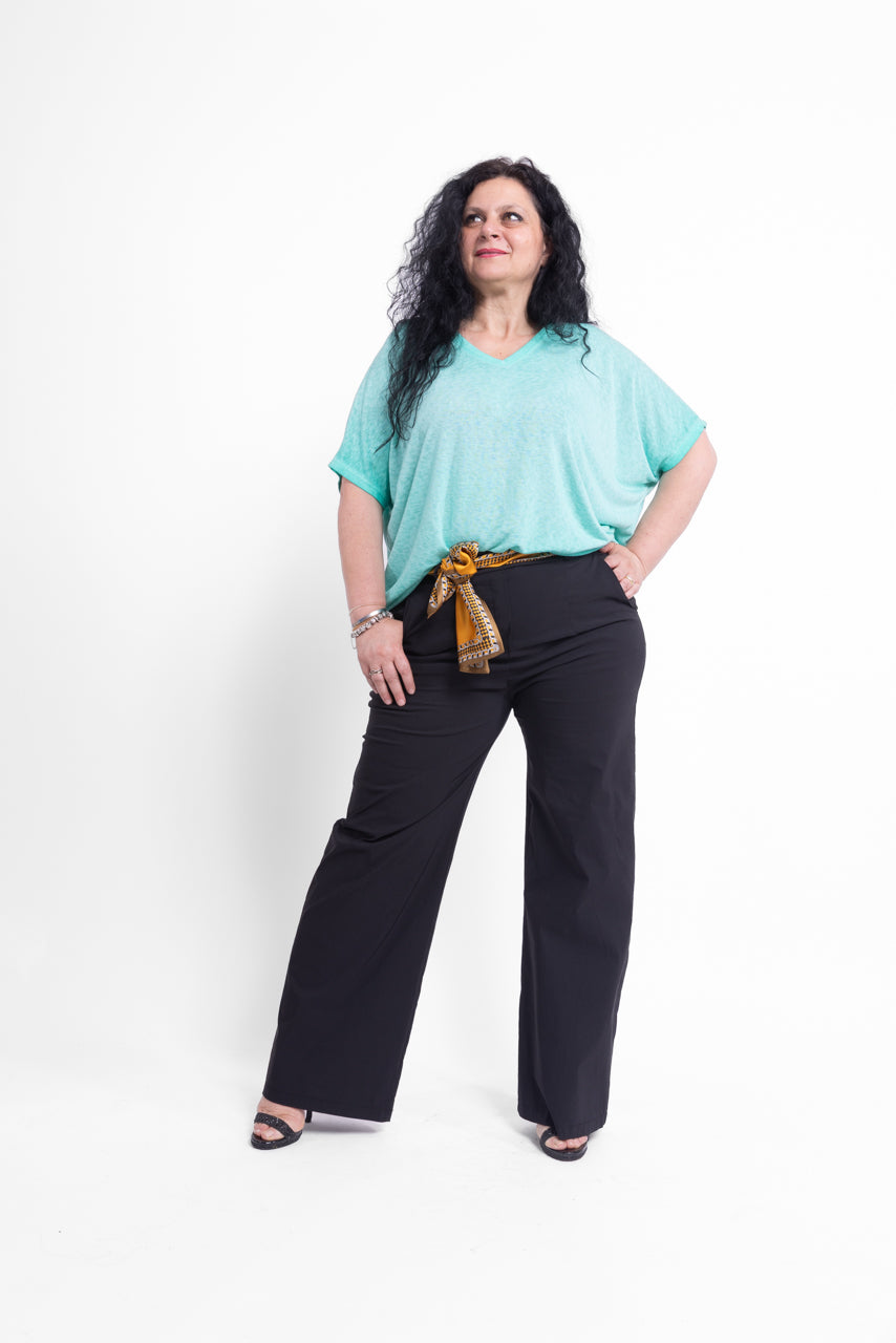 Pantalone Clotilde con foulard