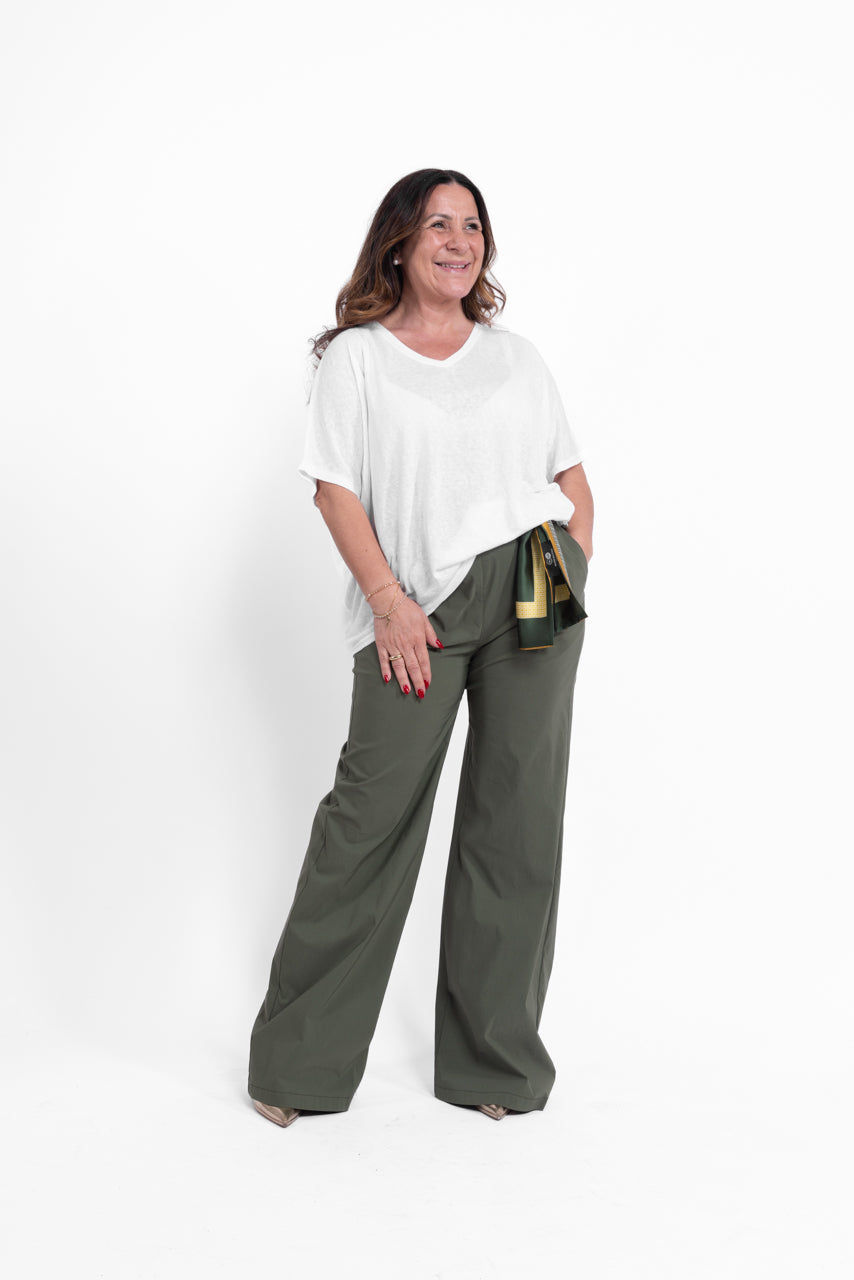 Pantalone Clotilde con foulard