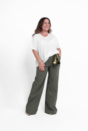 Pantalone Clotilde con foulard
