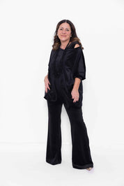 Completo Evelin trio formato da pantalone, canotta e maglia