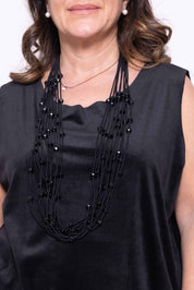 Collana Fili di perline colorate