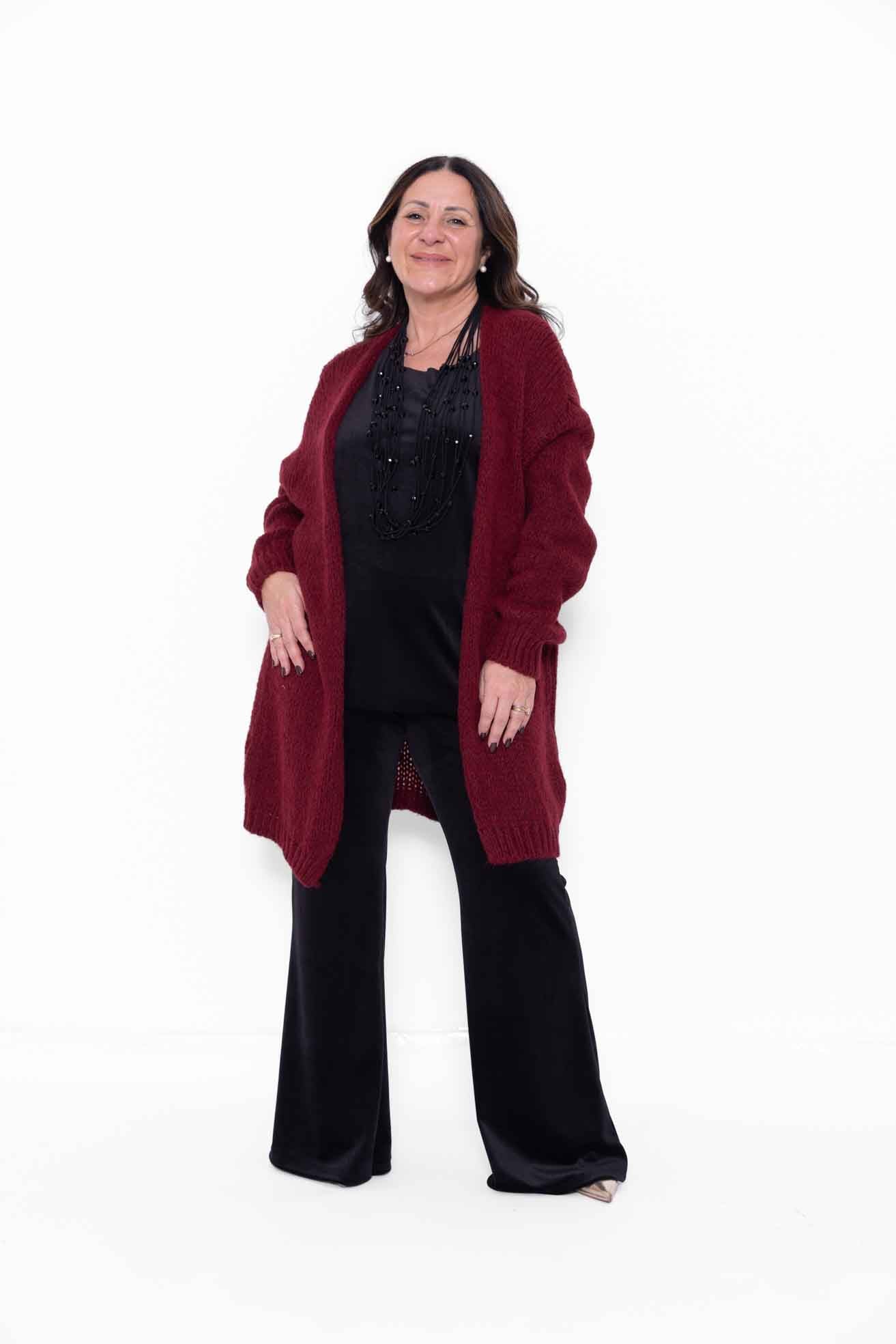 Cardigan Sofia in maglia