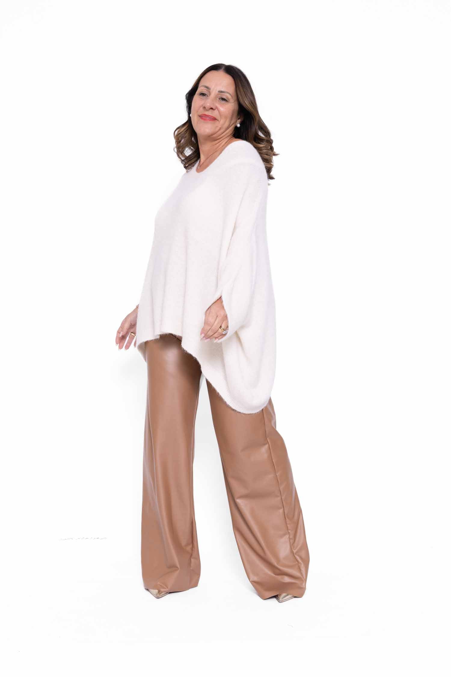 Pantalone Silvia in ecopelle