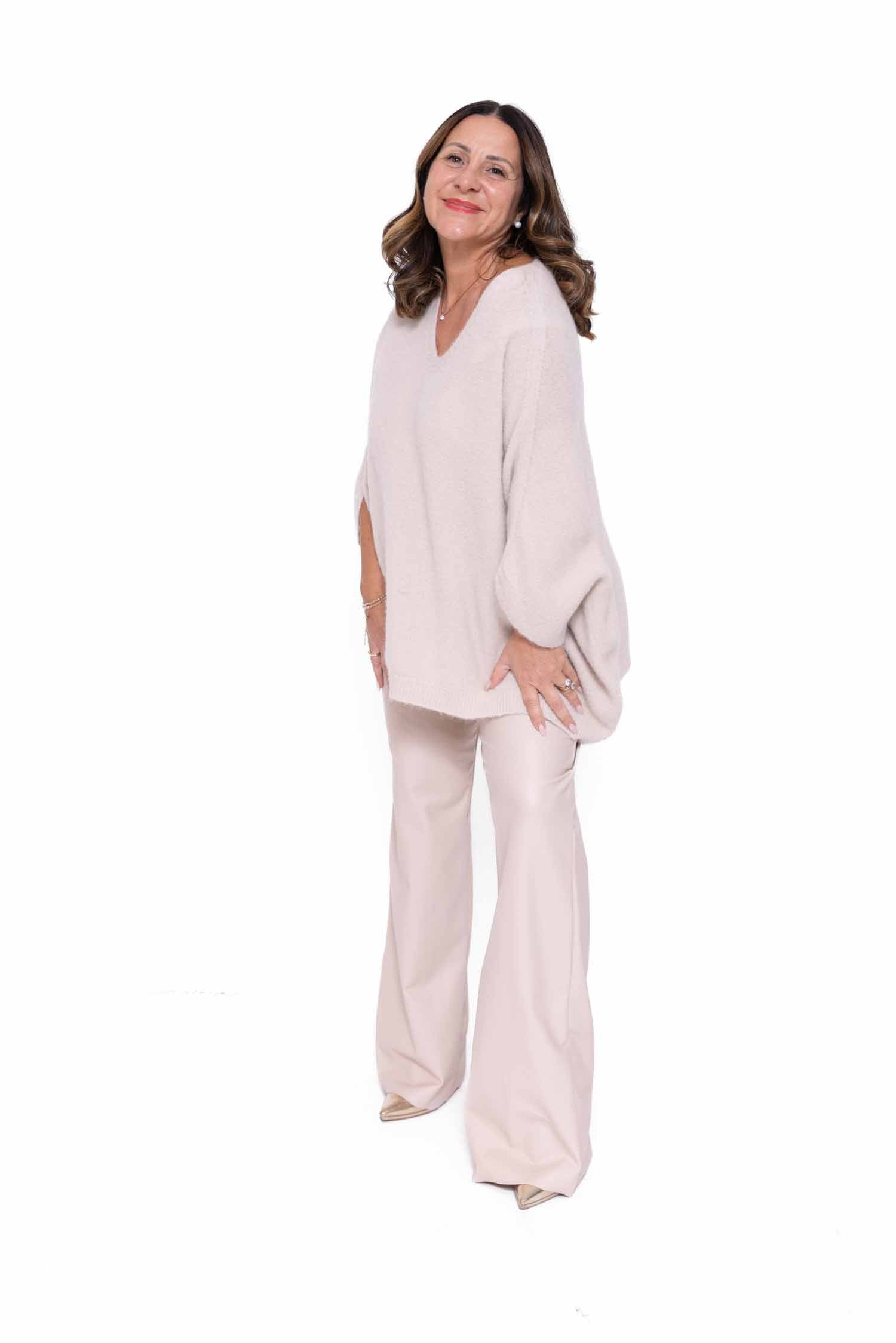 Completo maglia Alberta con pantalone Silvia