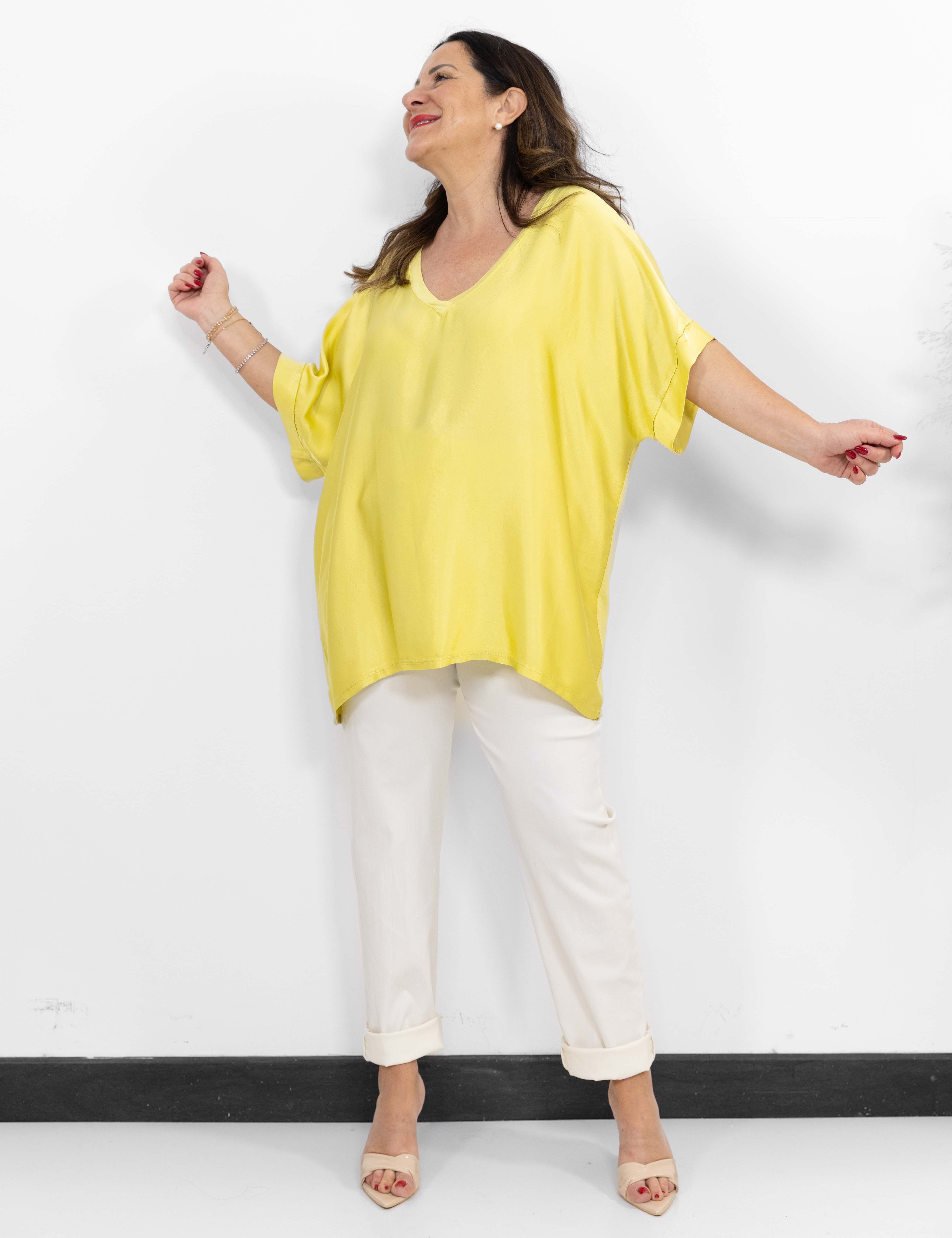 Pantalone Frida panna