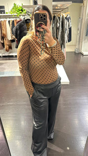 Maglia Michela a pois in misto cashmere