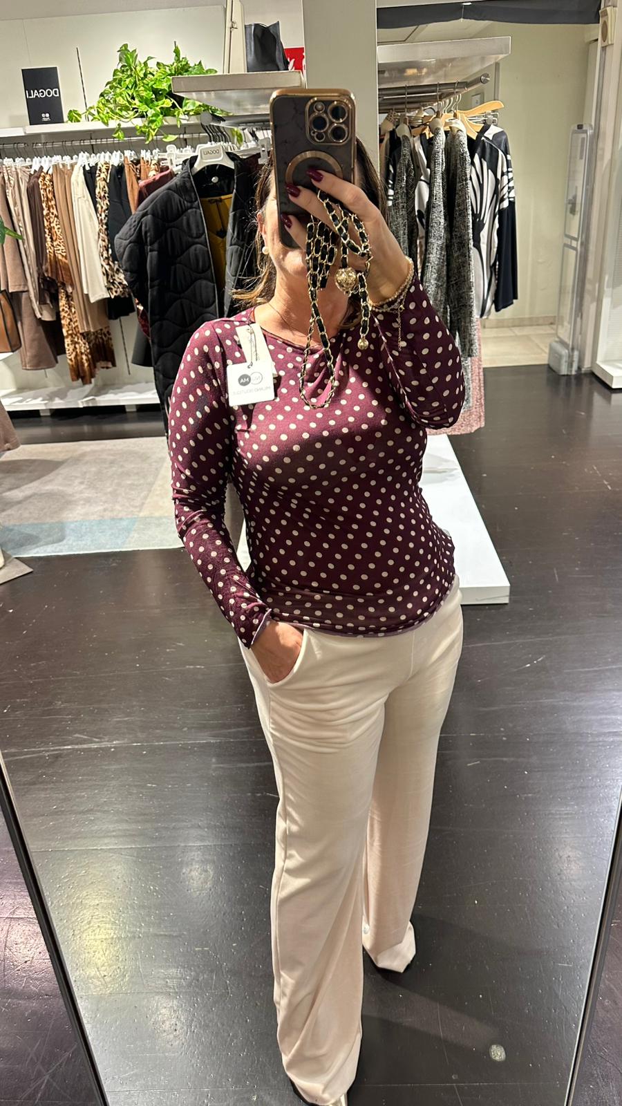 Box 2 Maglie Michela a pois in misto cashmere