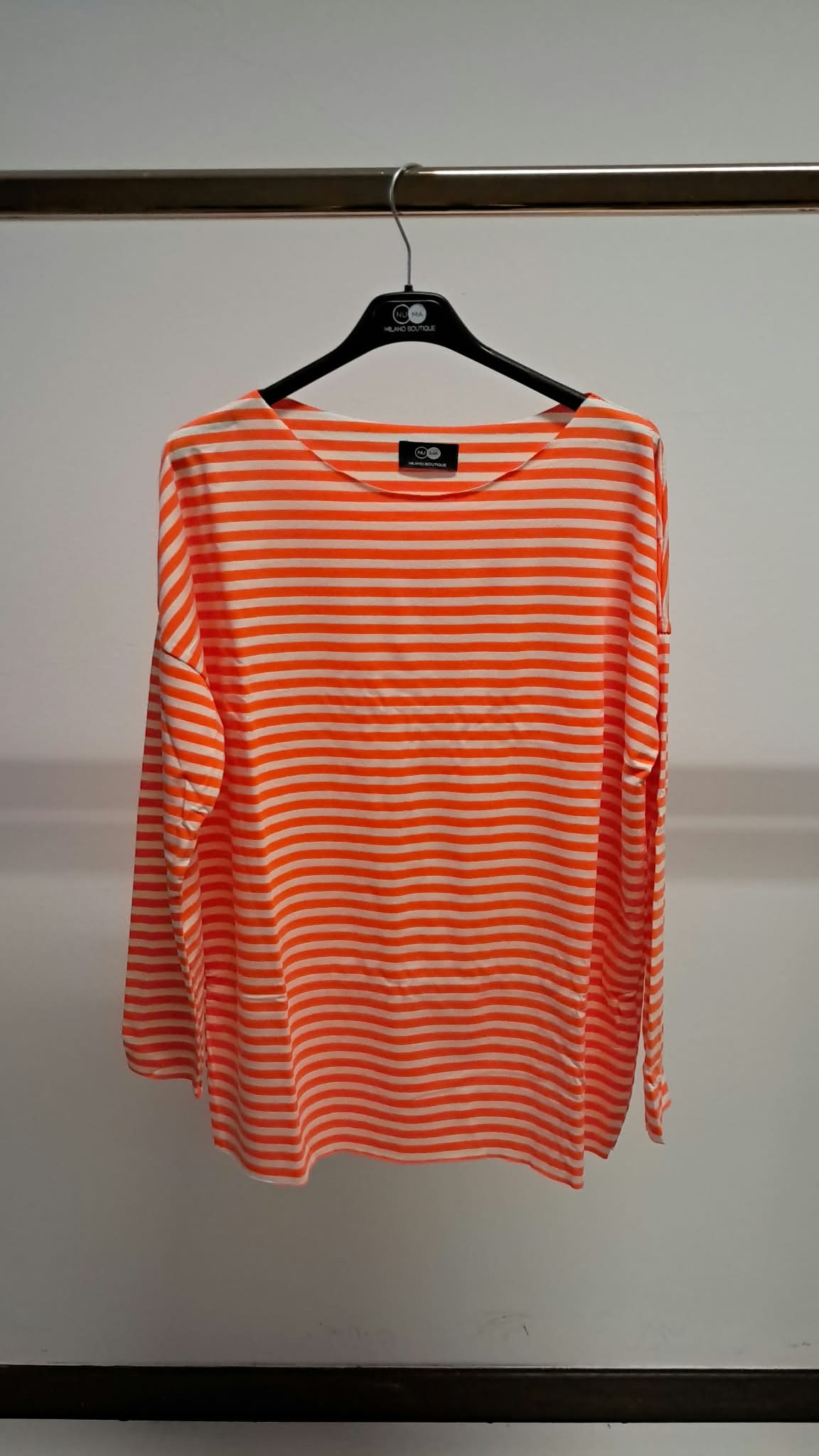 Maglia scollo tondo manica lunga
