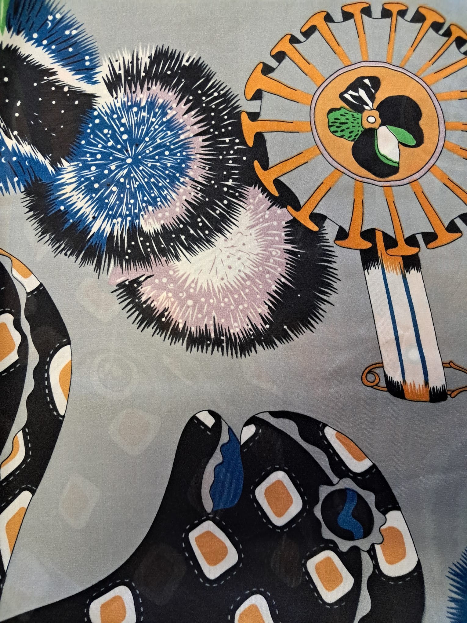 Foulard in viscosa