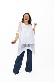Maglia Gilet Chiara in cotone