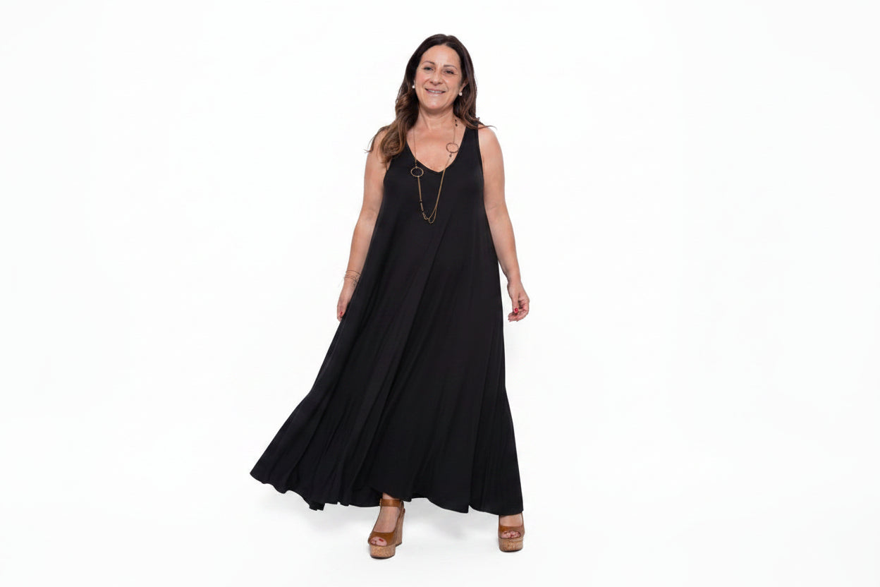 Vestito Morena in viscosa - Numa Milano
