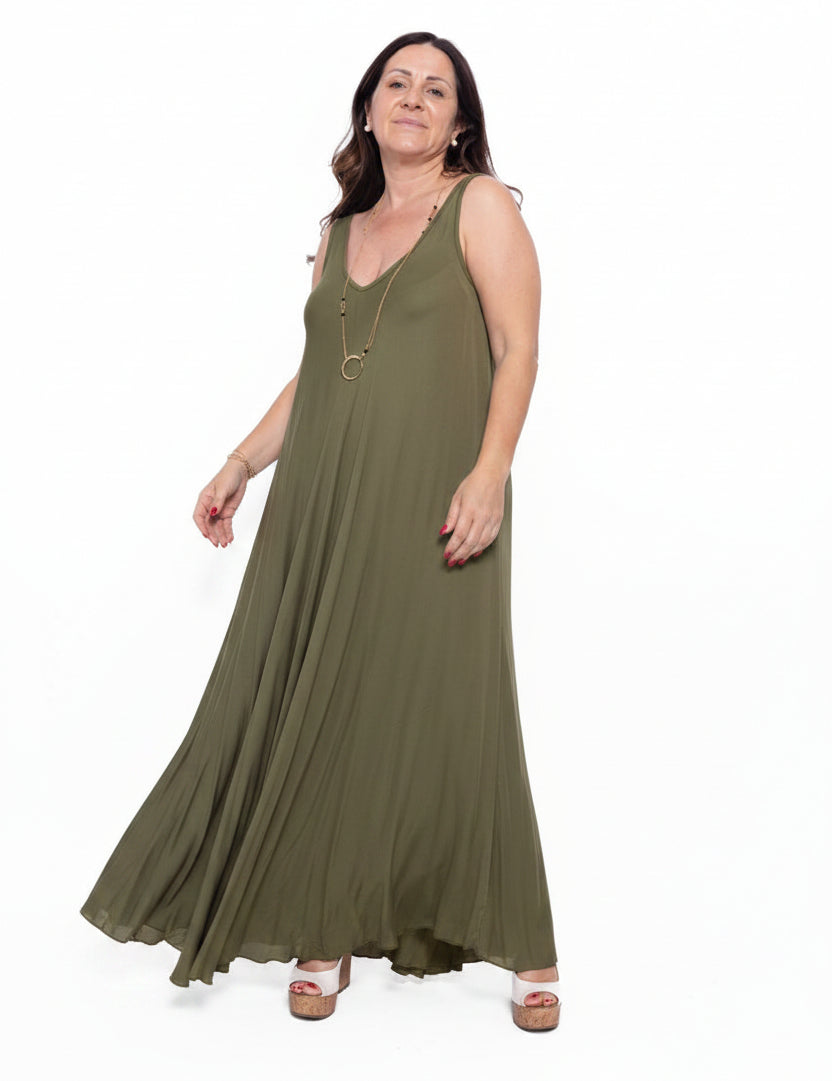 Vestito Morena in viscosa - Numa Milano