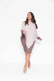 Completo Vestito Isabel con Poncho Stella