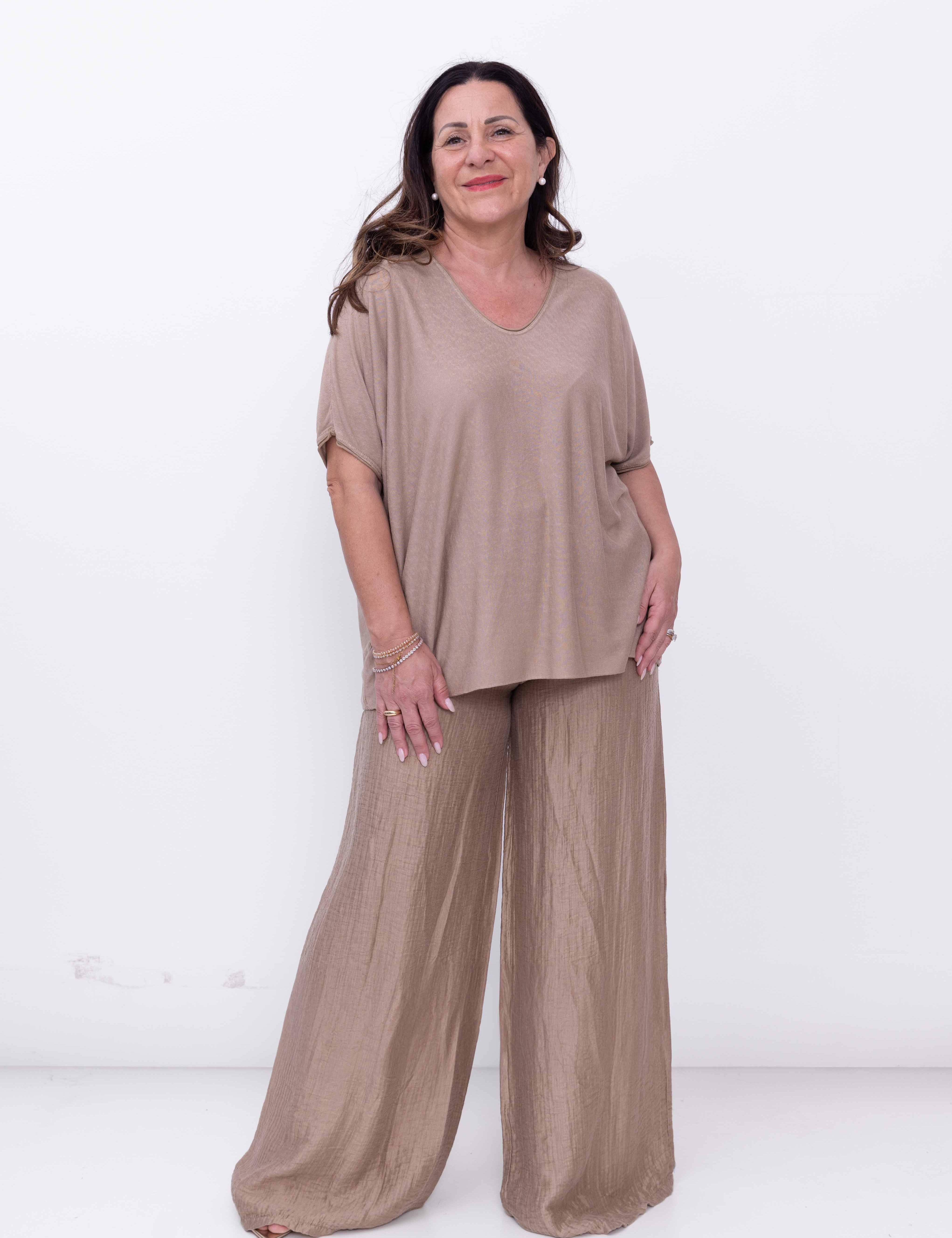 Completo maglia Franca con pantalone Michela - Numa Milano