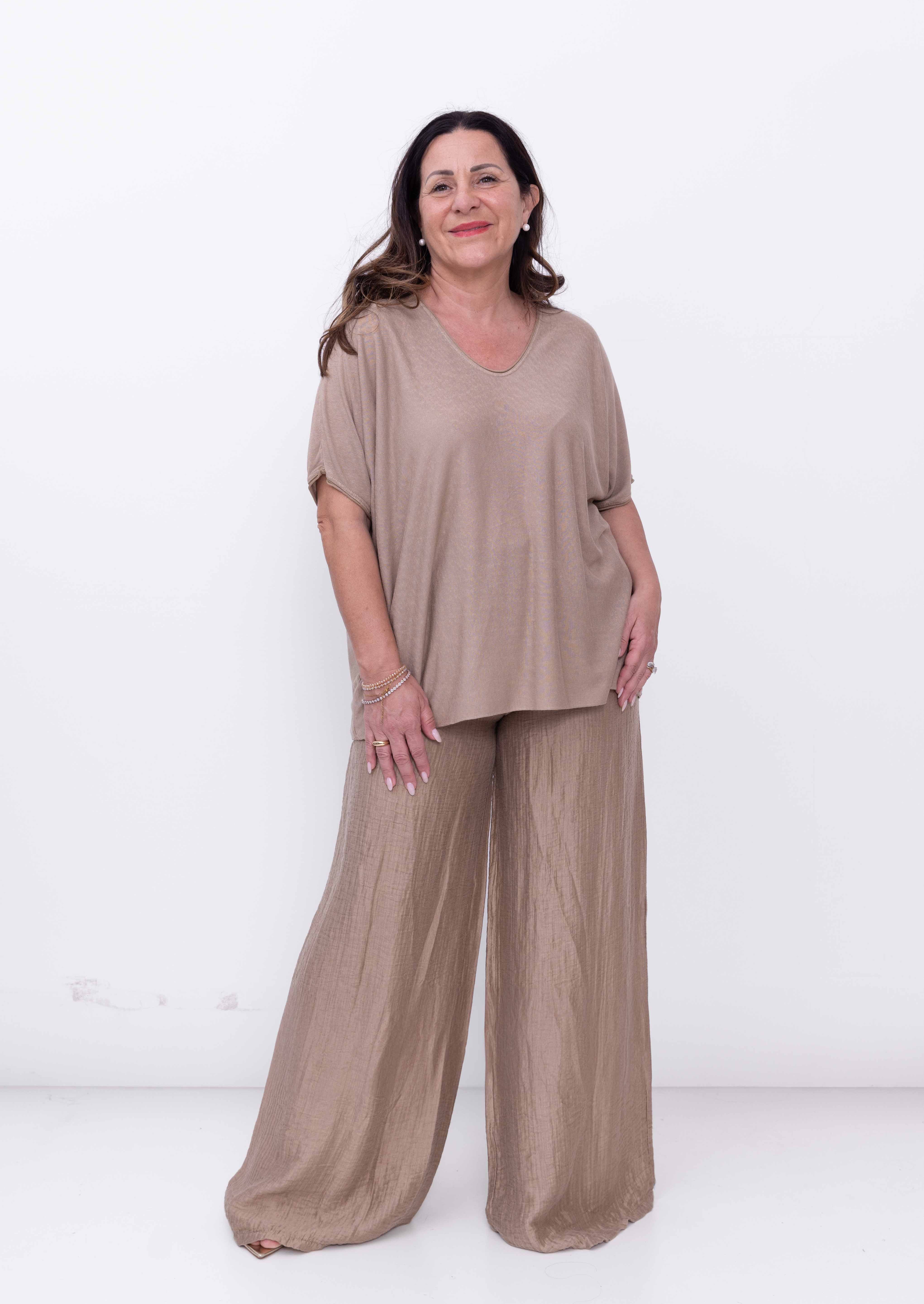 Completo maglia Franca con pantalone Michela - Numa Milano