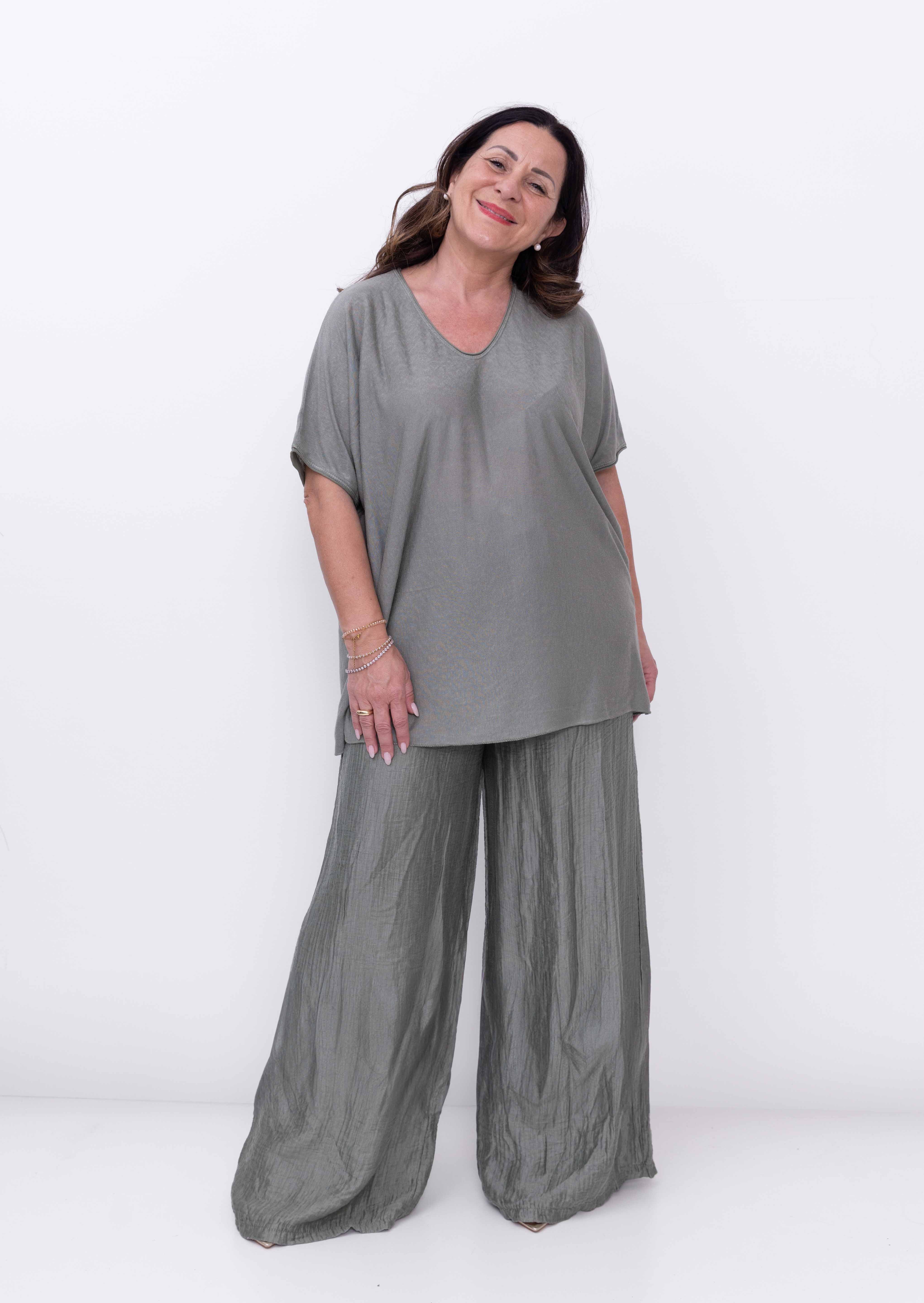 Completo maglia Franca con pantalone Michela - Numa Milano