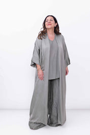 Kimono Livia in misto seta - Numa Milano