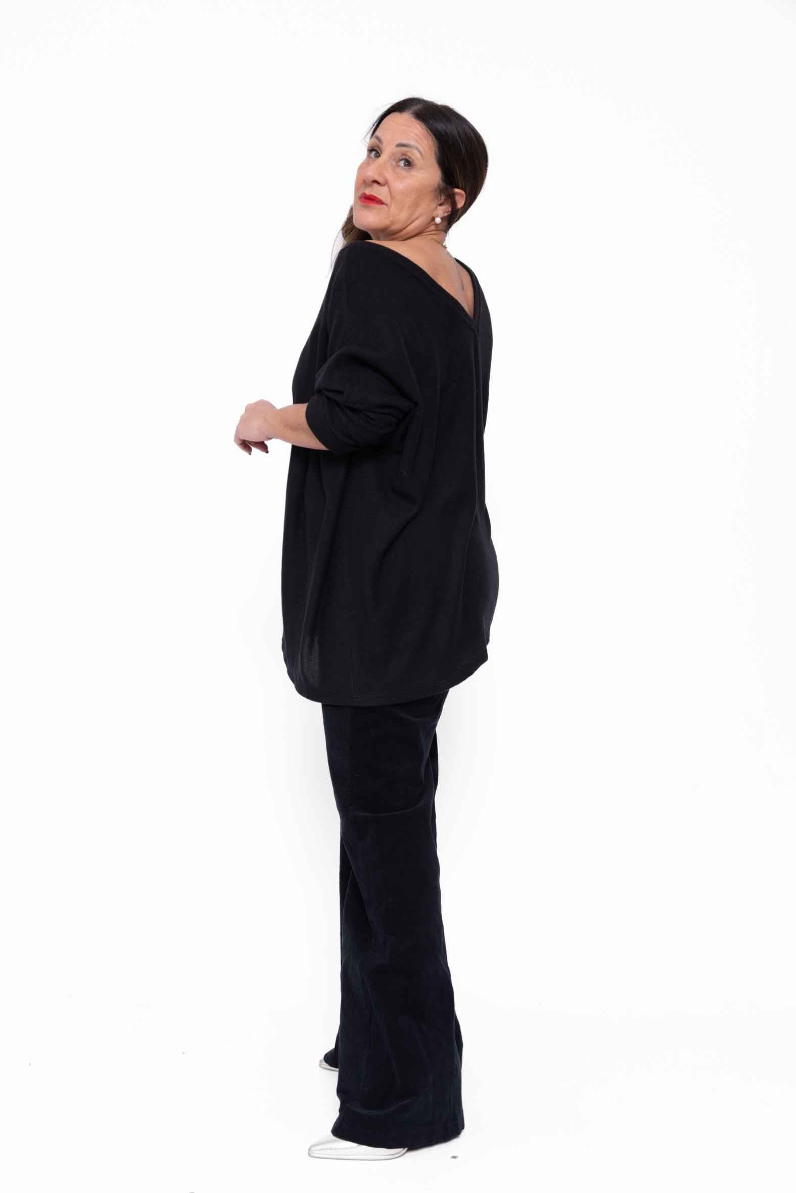 Box 2 maglie Luana in viscosa scollo a V