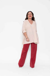 Pantalone Silvana in velluto di cotone