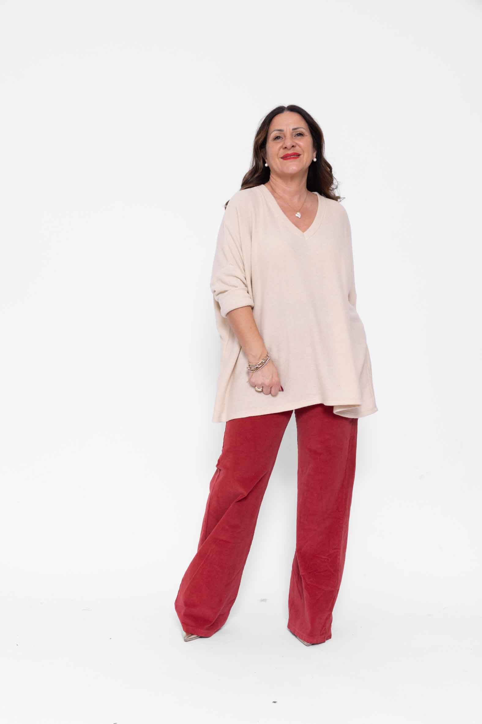 Completo Pantalone Silvana con Maglia Luana