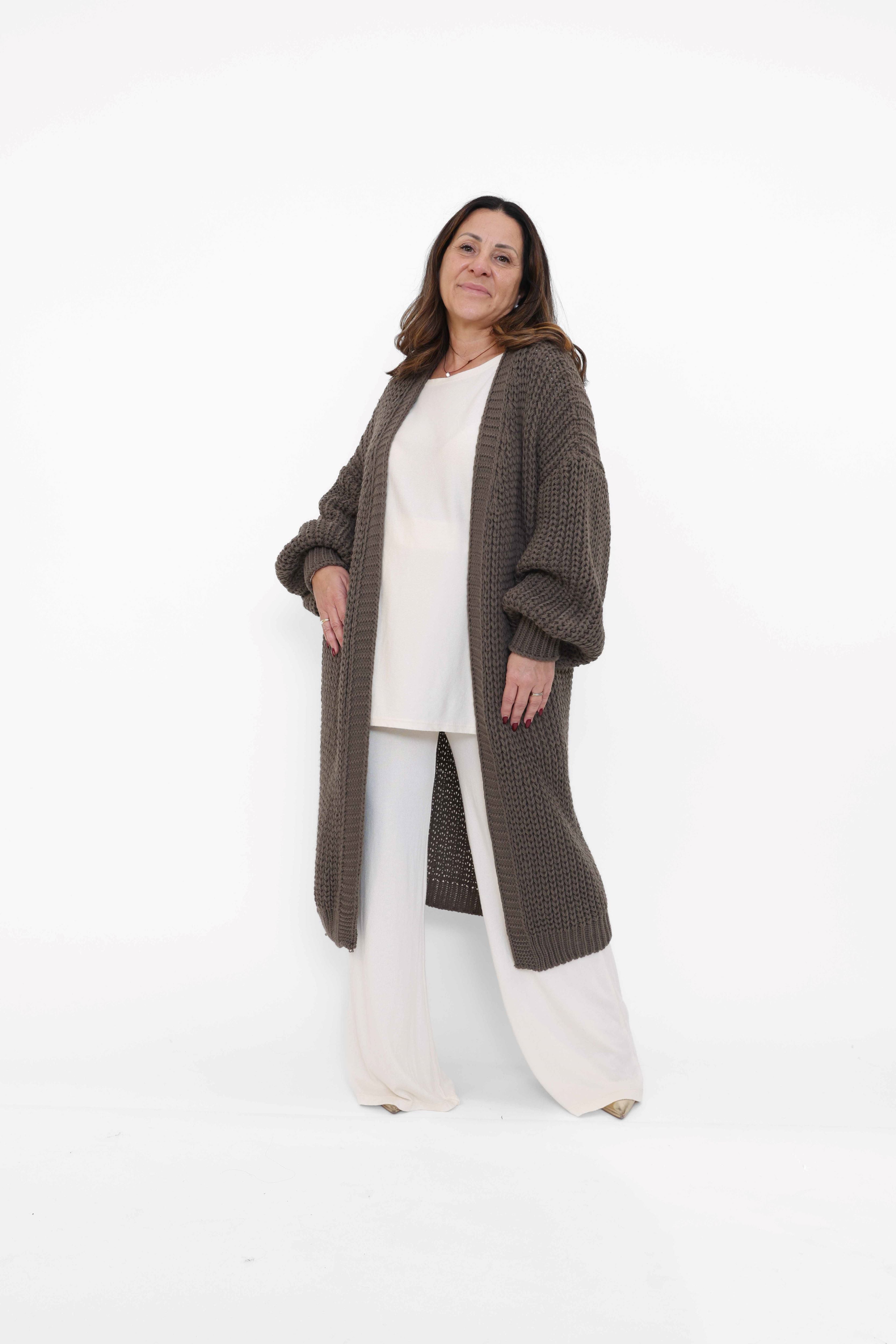 Cappotto Agata in maglia